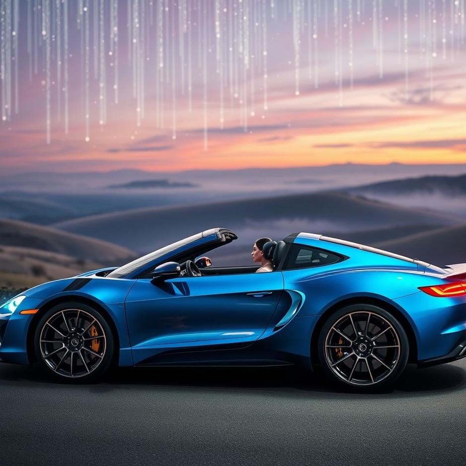 Dream : Getting into a nice car in a dream