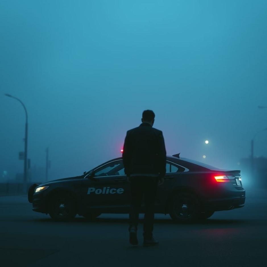 Dream : Getting into a police car in a dream