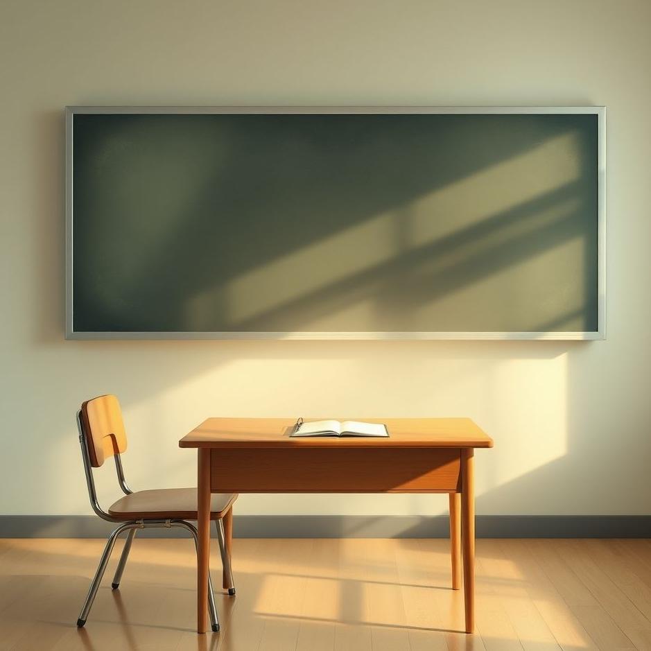 Dream : Getting into a school desk in a dream