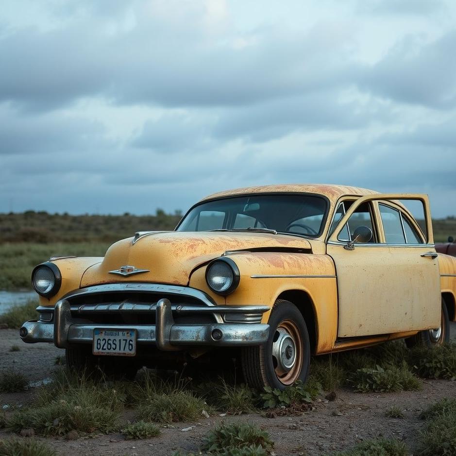 Dream : Getting into a scrap car in your dream