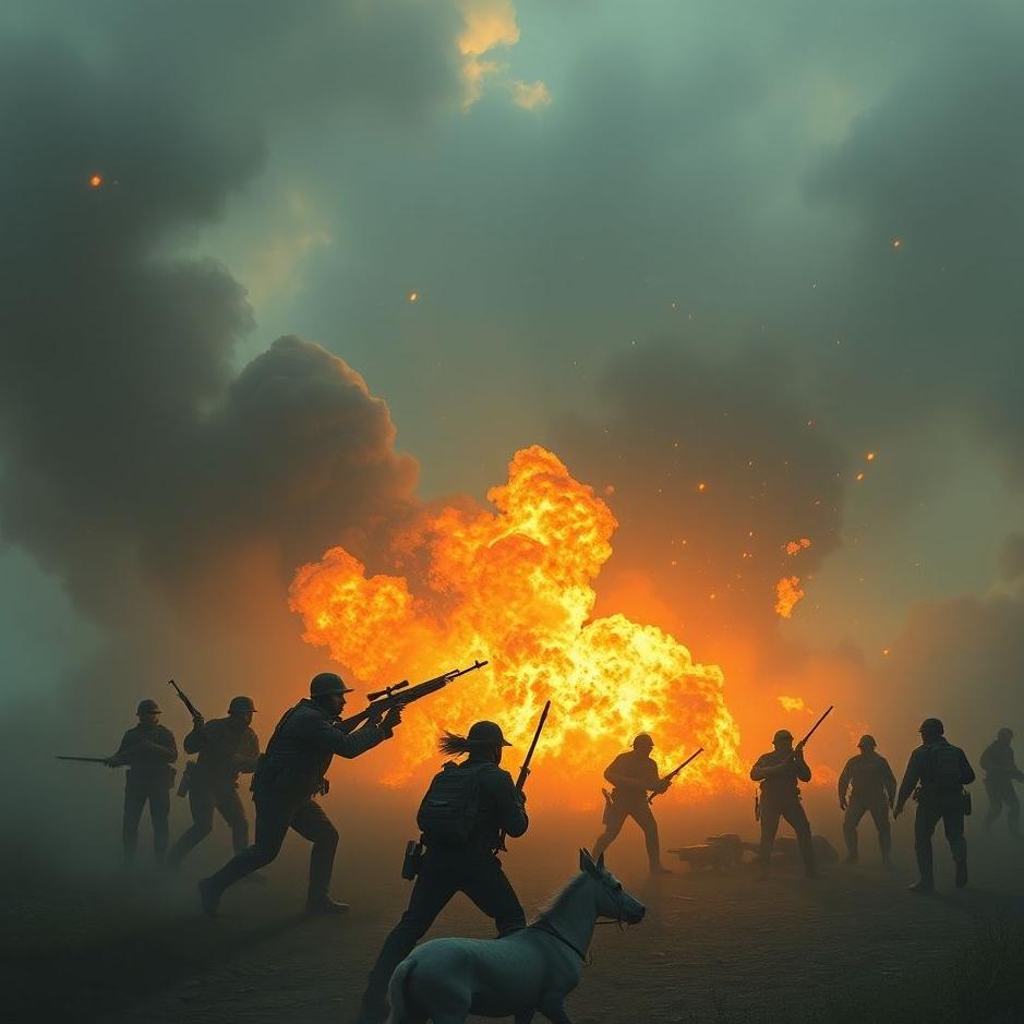 Dream : Getting into an armed conflict in a dream