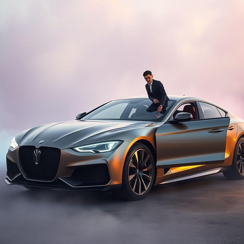 Dream : Getting into an expensive car in a dream