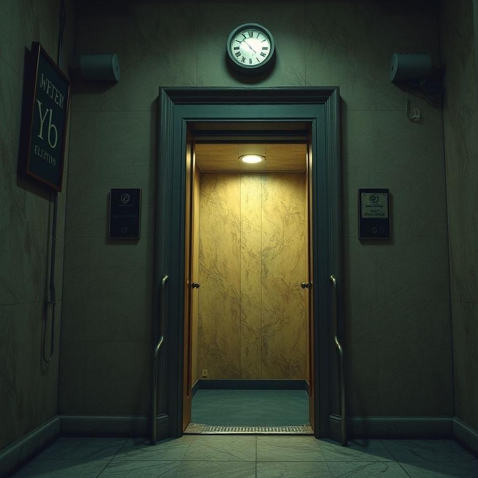 Dream : Getting into an old elevator in a dream