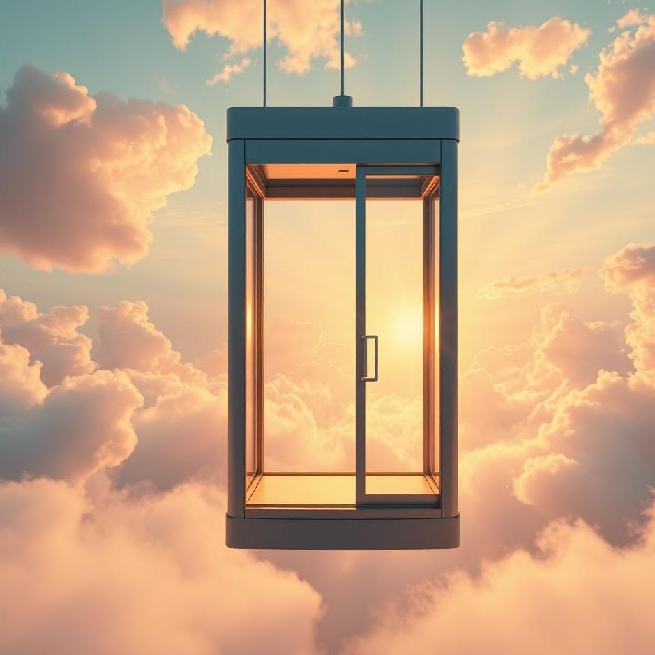 Dream : Getting into an open-sided elevator in your dream