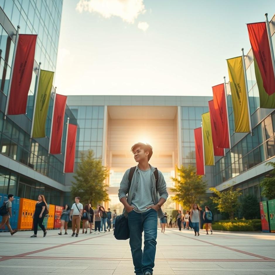 Dream : Getting into high school in a dream