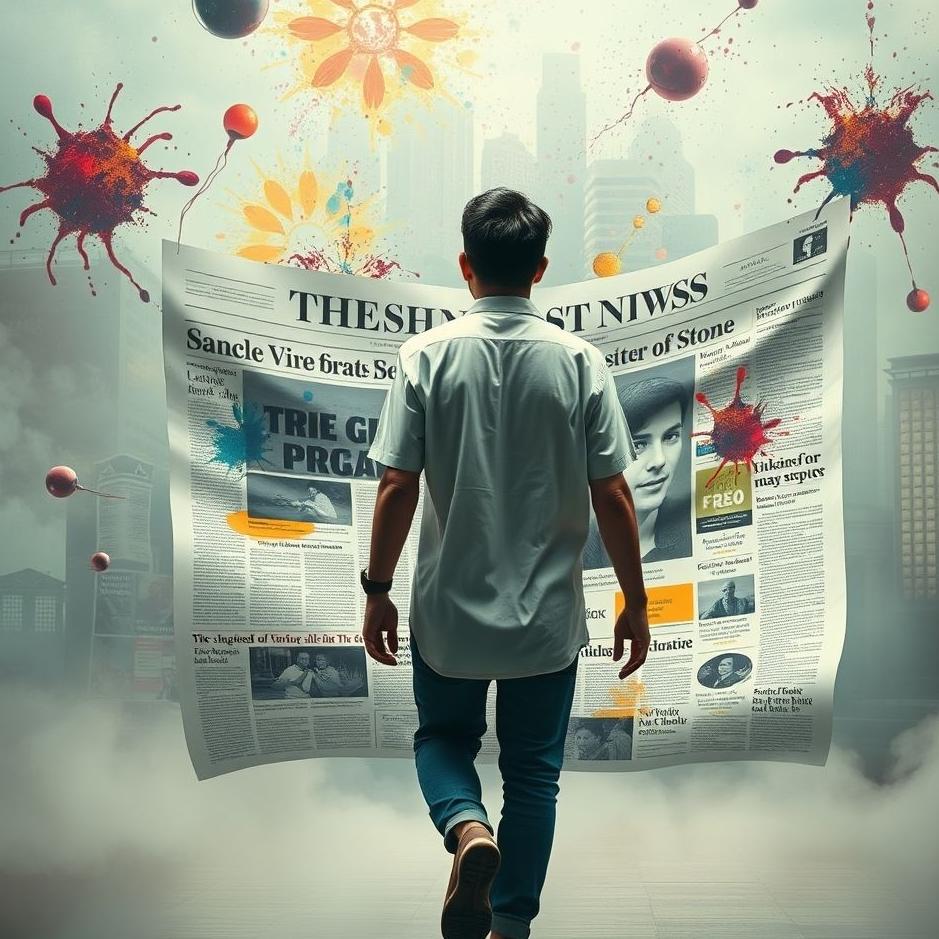 Dream : Getting into newspapers in a dream