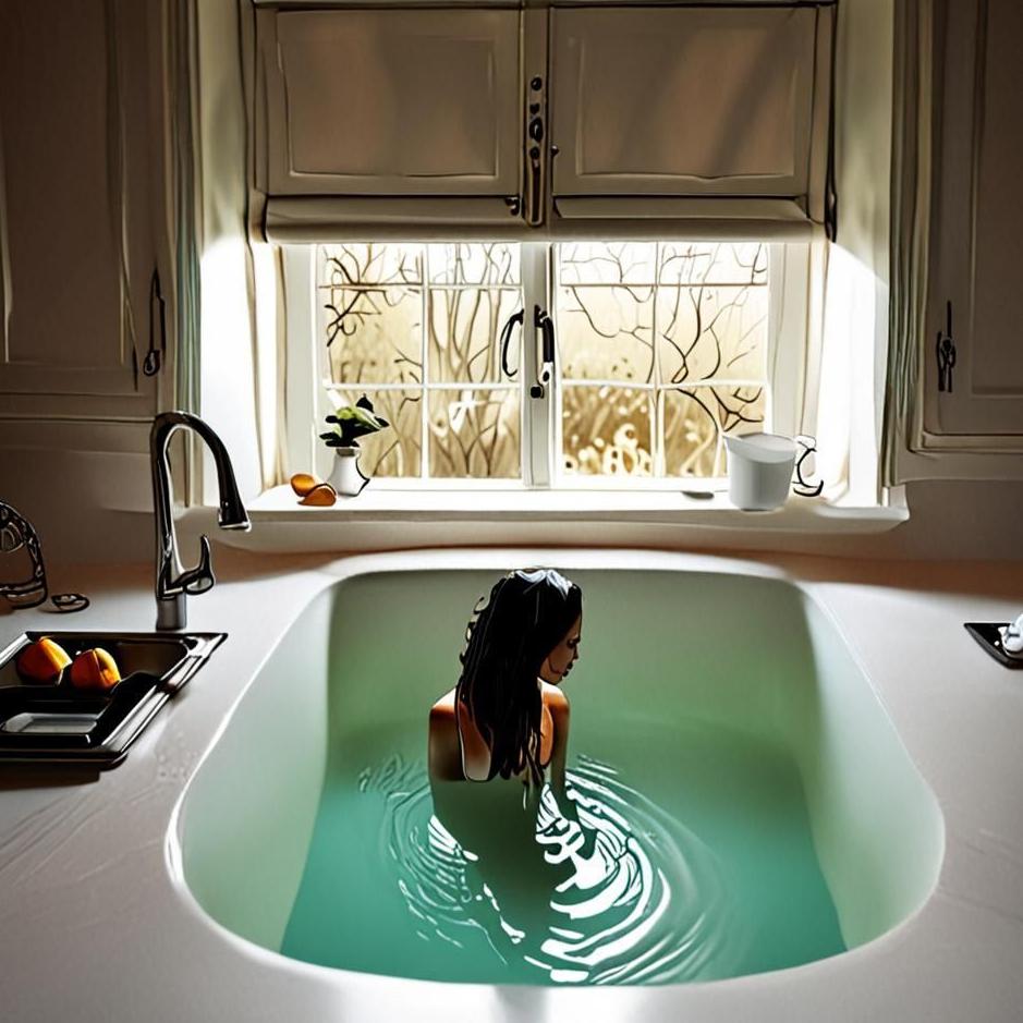 Dream : Getting into the sink in a dream