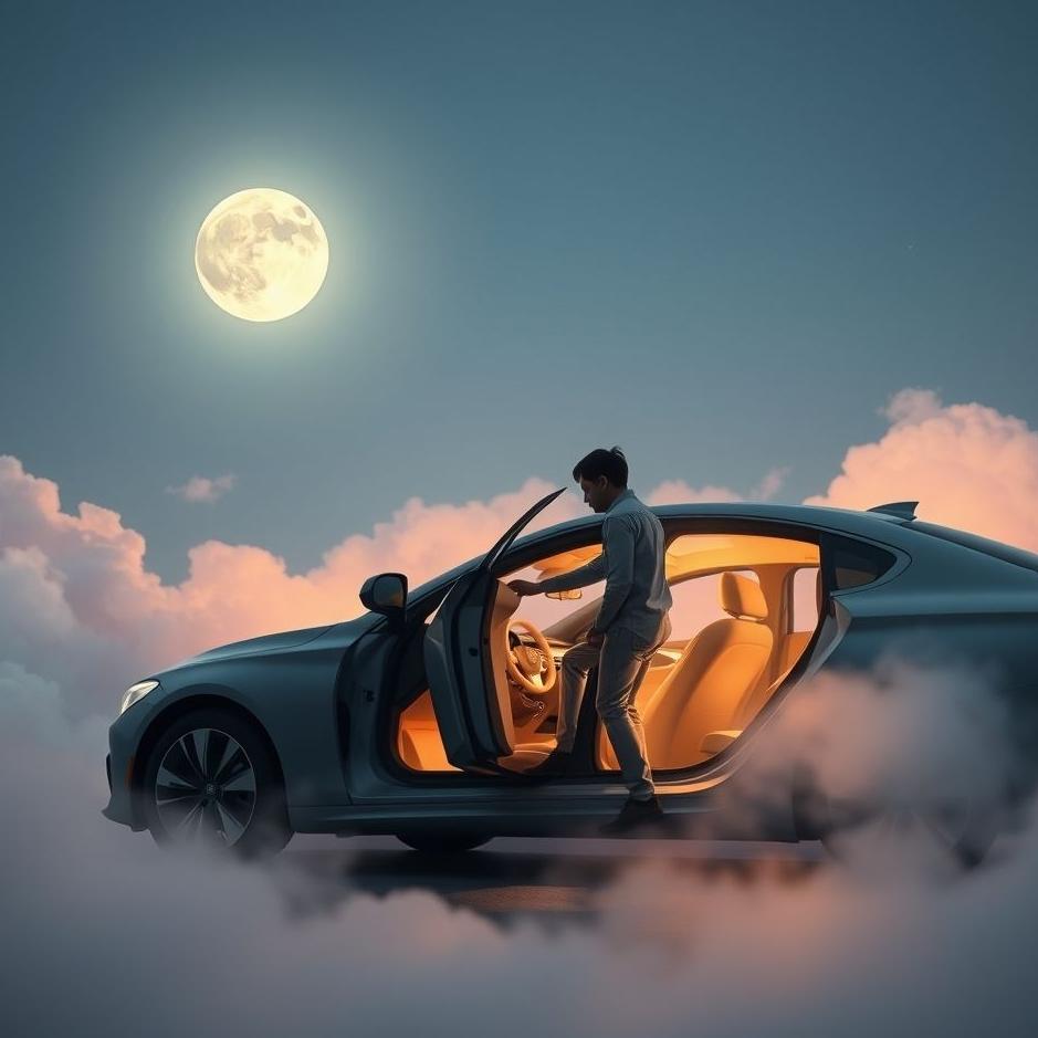 Dream : Getting into your colleague's car in a dream