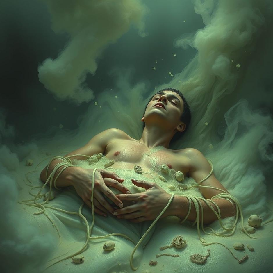 Dream : Getting involved in human filth in a dream