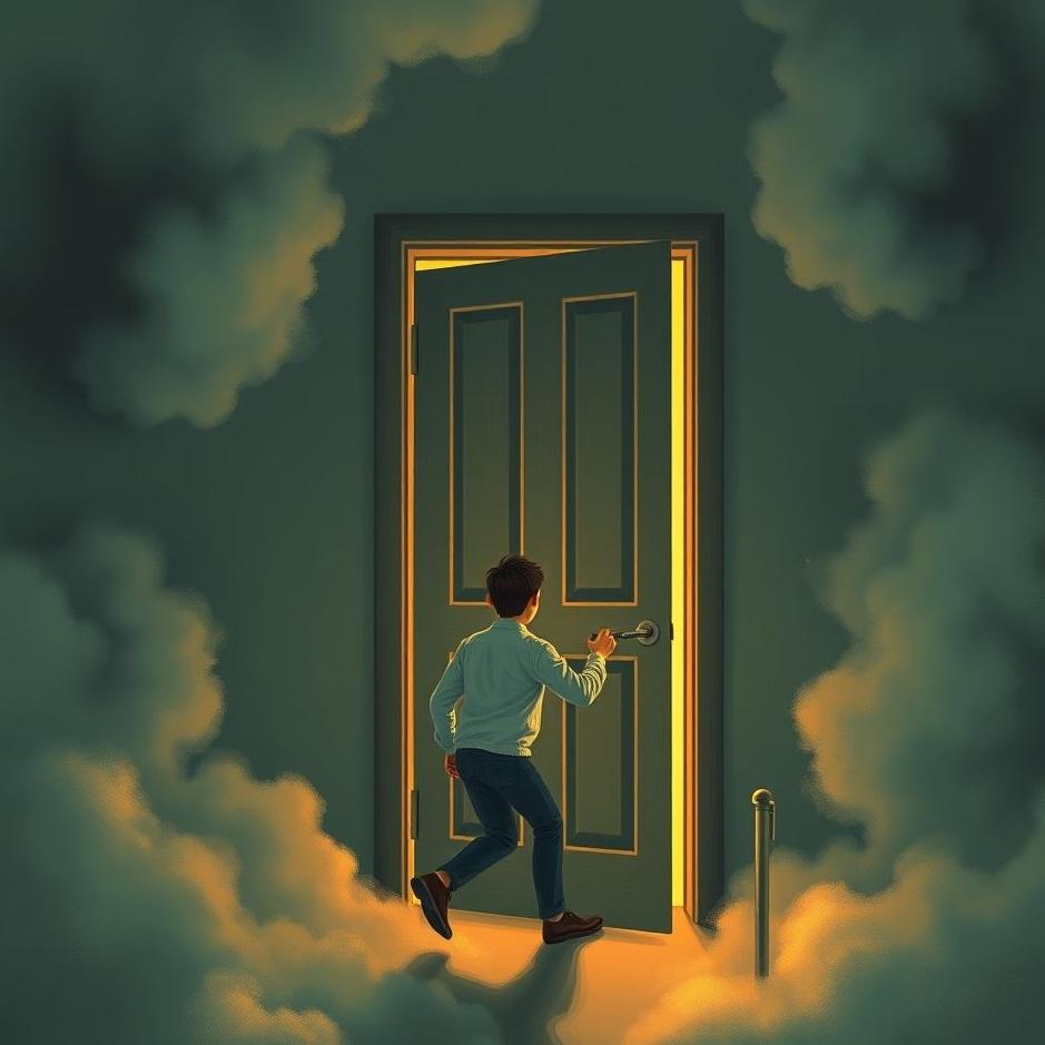 Dream : Getting kicked out of the door in a dream