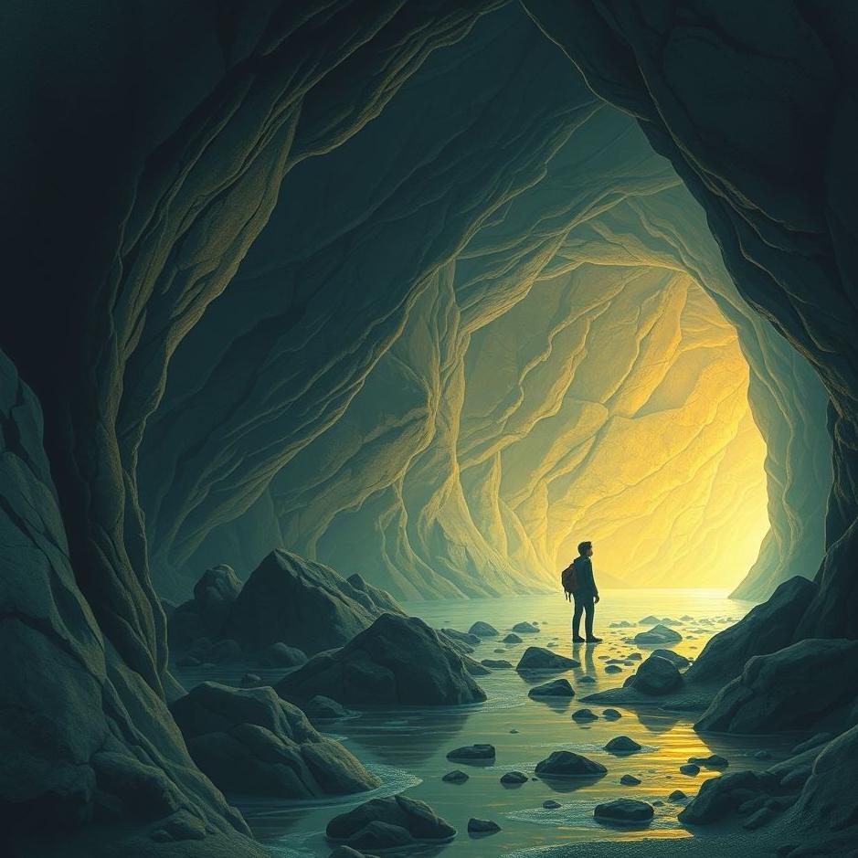 Dream : Getting lost in a cave in a dream