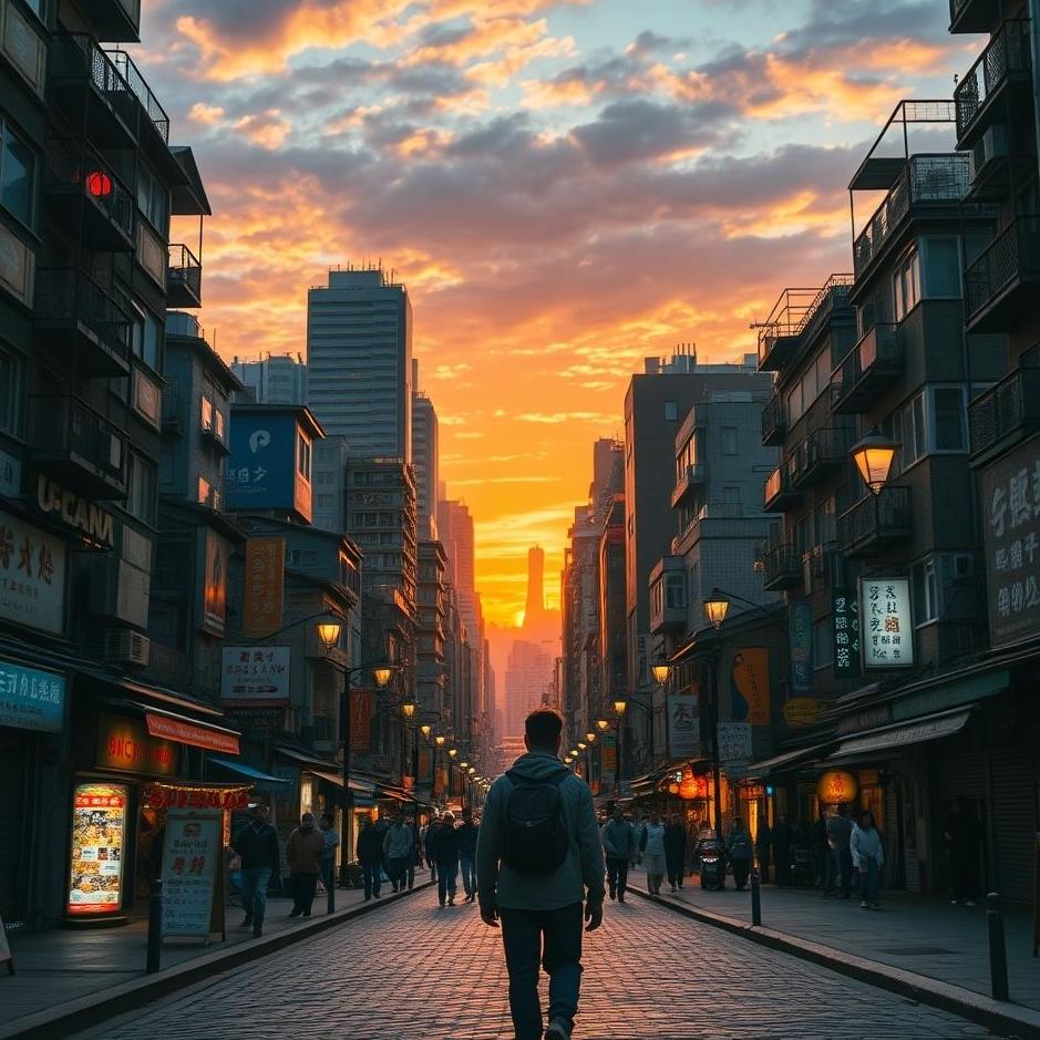 Dream : Getting lost in a city 