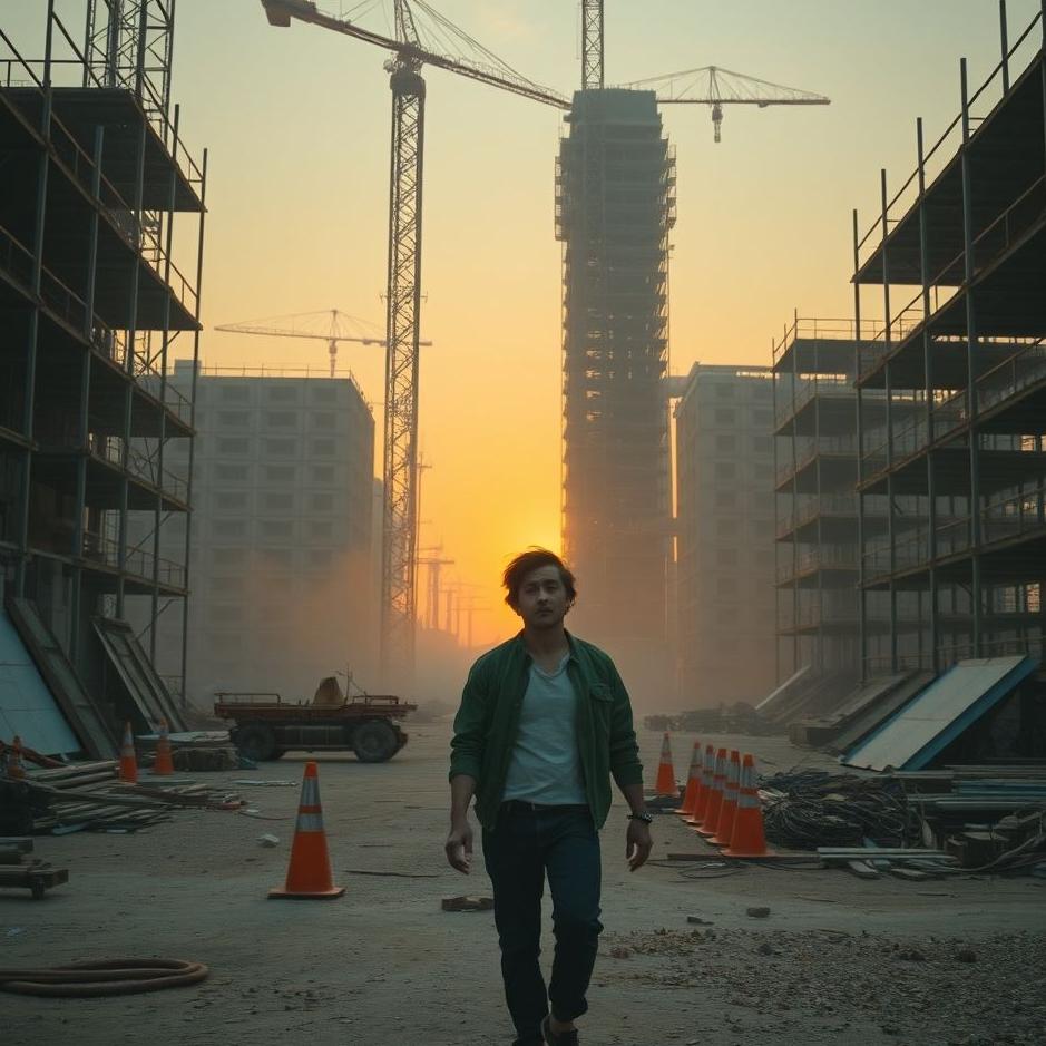 Dream : Getting lost in a construction site in a dream