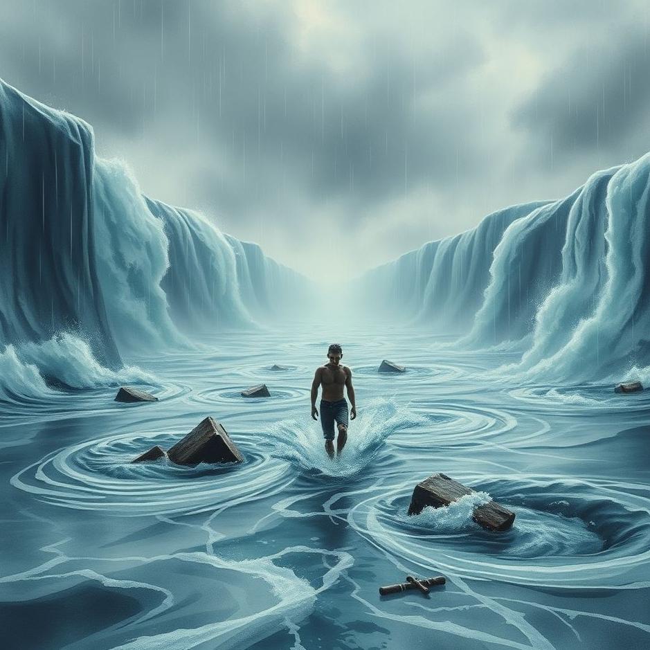 Dream : Getting lost in a flood in a dream