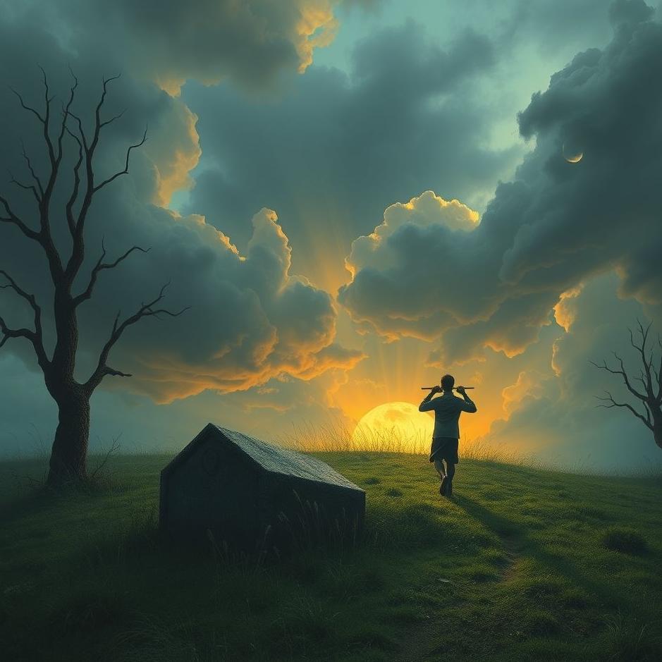 Dream : Getting lost in a grave in a dream