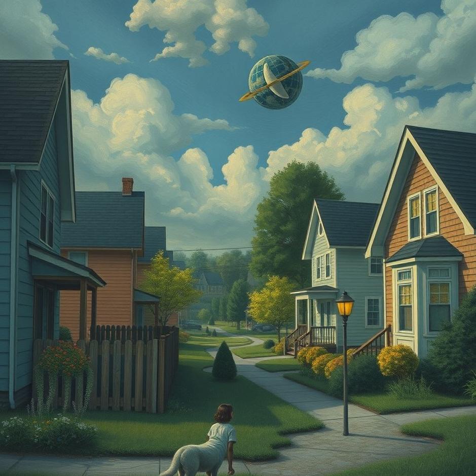 Dream : Getting lost in the neighborhood in a dream