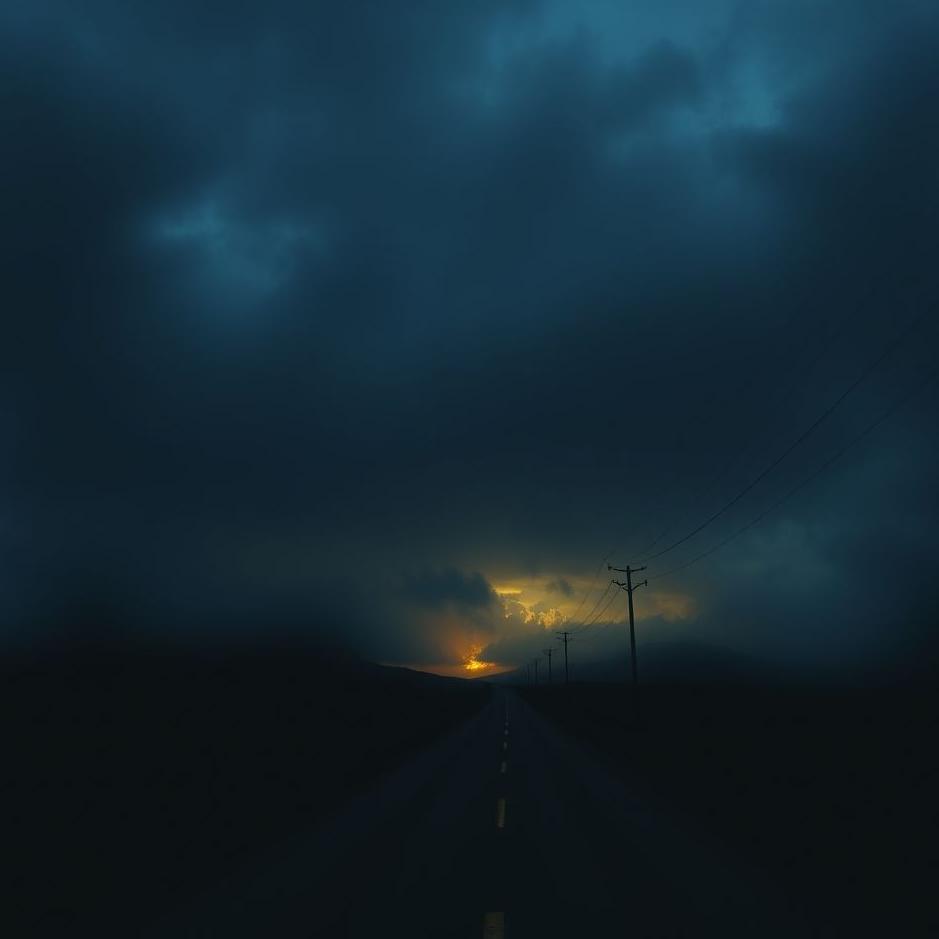 Dream : Getting lost on a dark road in a dream