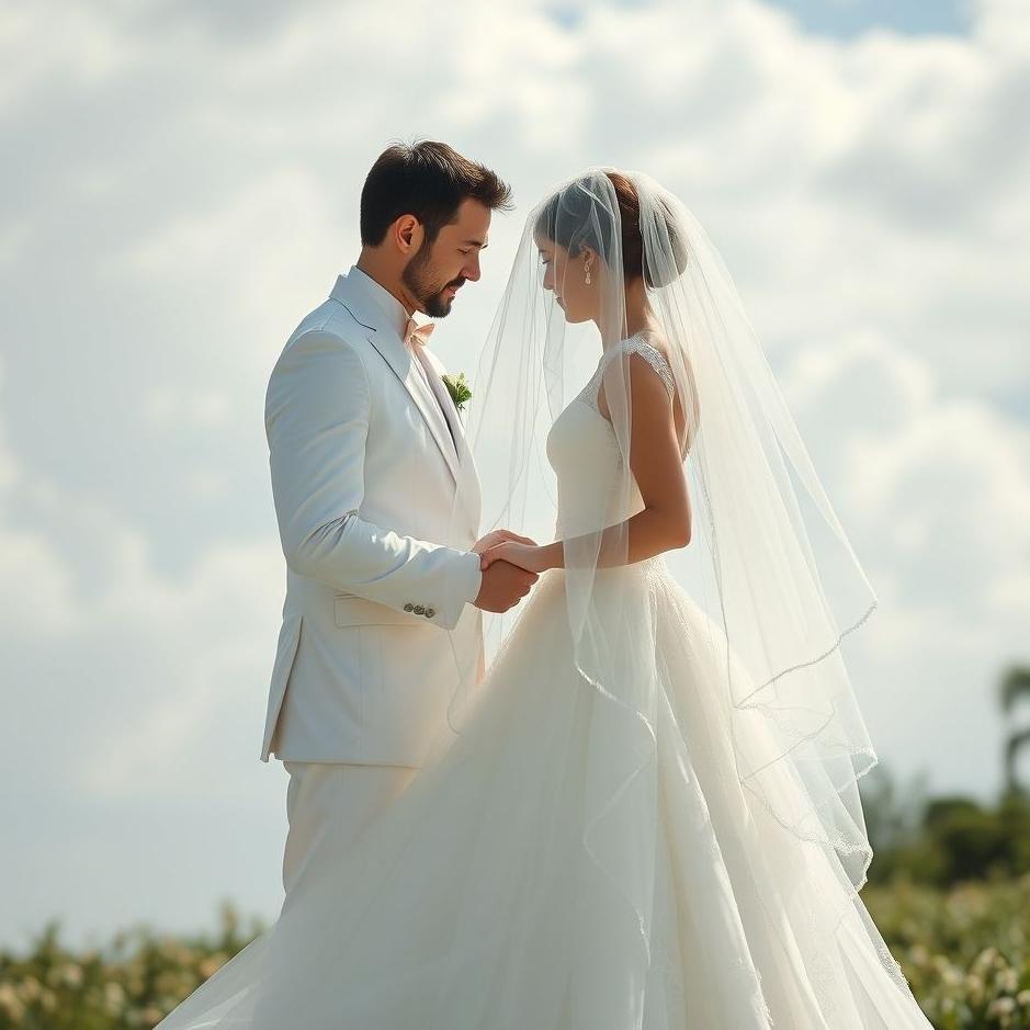 Dream : Getting married after wearing a wedding dress in a dream