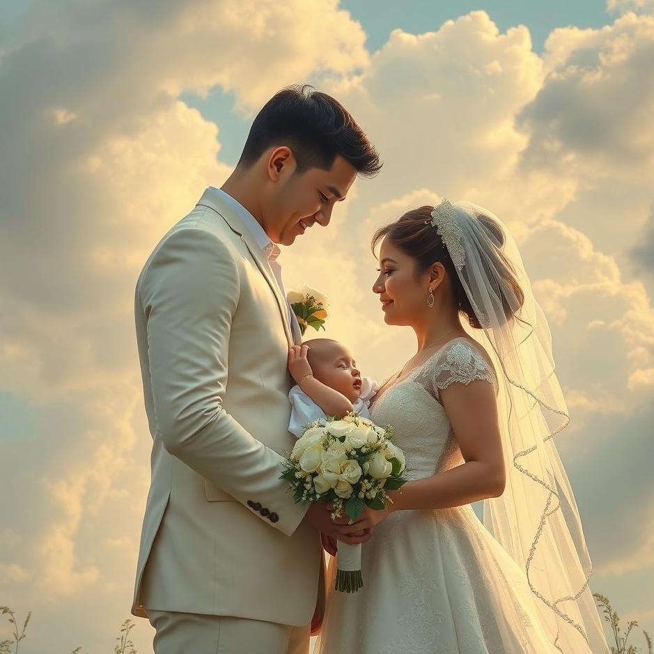 Dream : Getting married and having a child in a dream