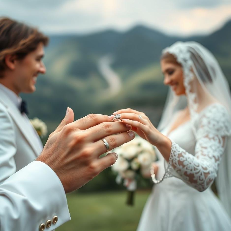 Dream : Getting married and seeing a ring in a dream