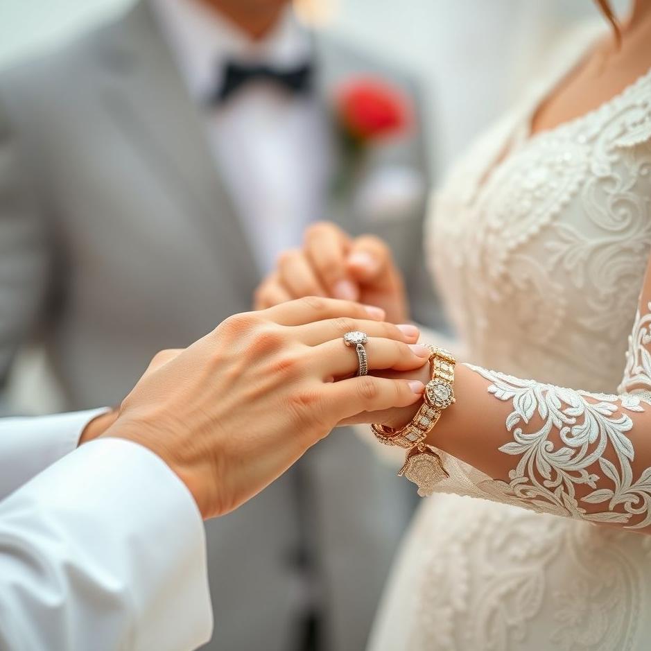 Dream : Getting married and wearing a bracelet in a dream