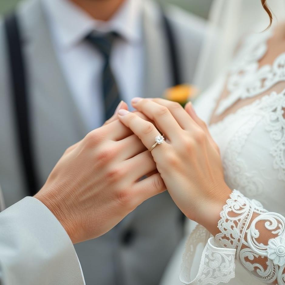 Dream : Getting married and wearing a ring in a dream