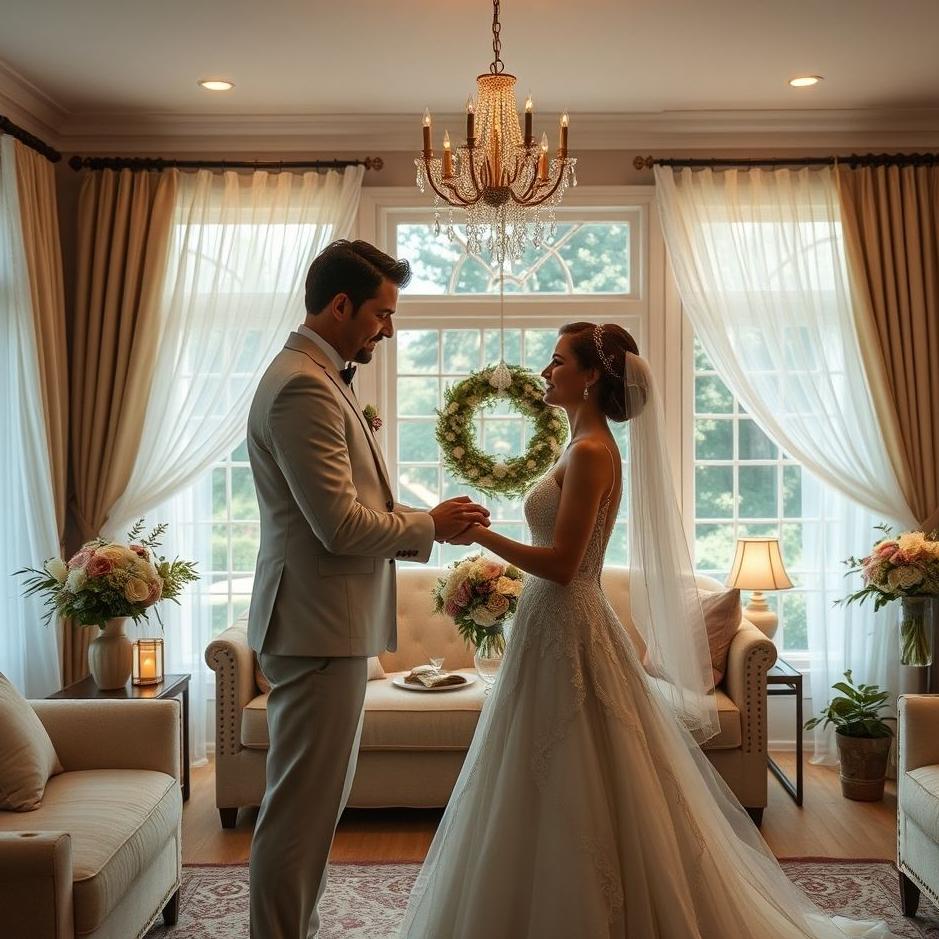 Dream : Getting married at home in a dream