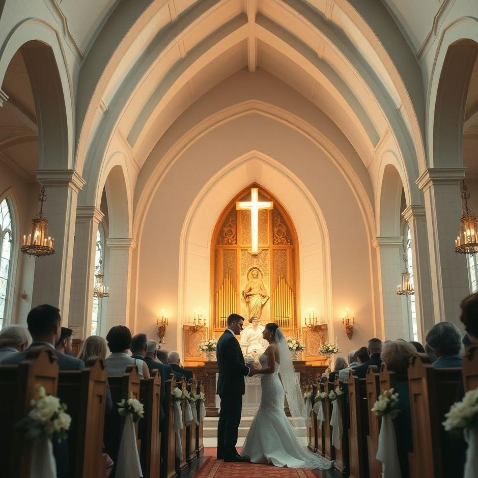 Dream : Getting married in a church in a dream