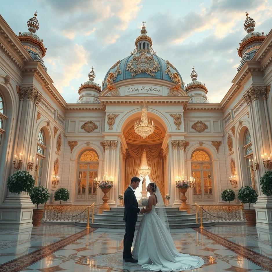 Dream : Getting married in a palace in a dream