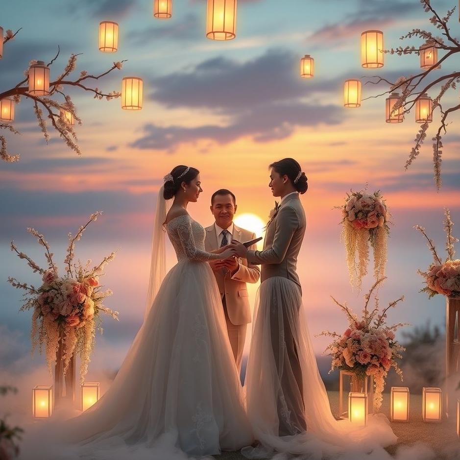 Dream : Getting married to your fiancée in a dream