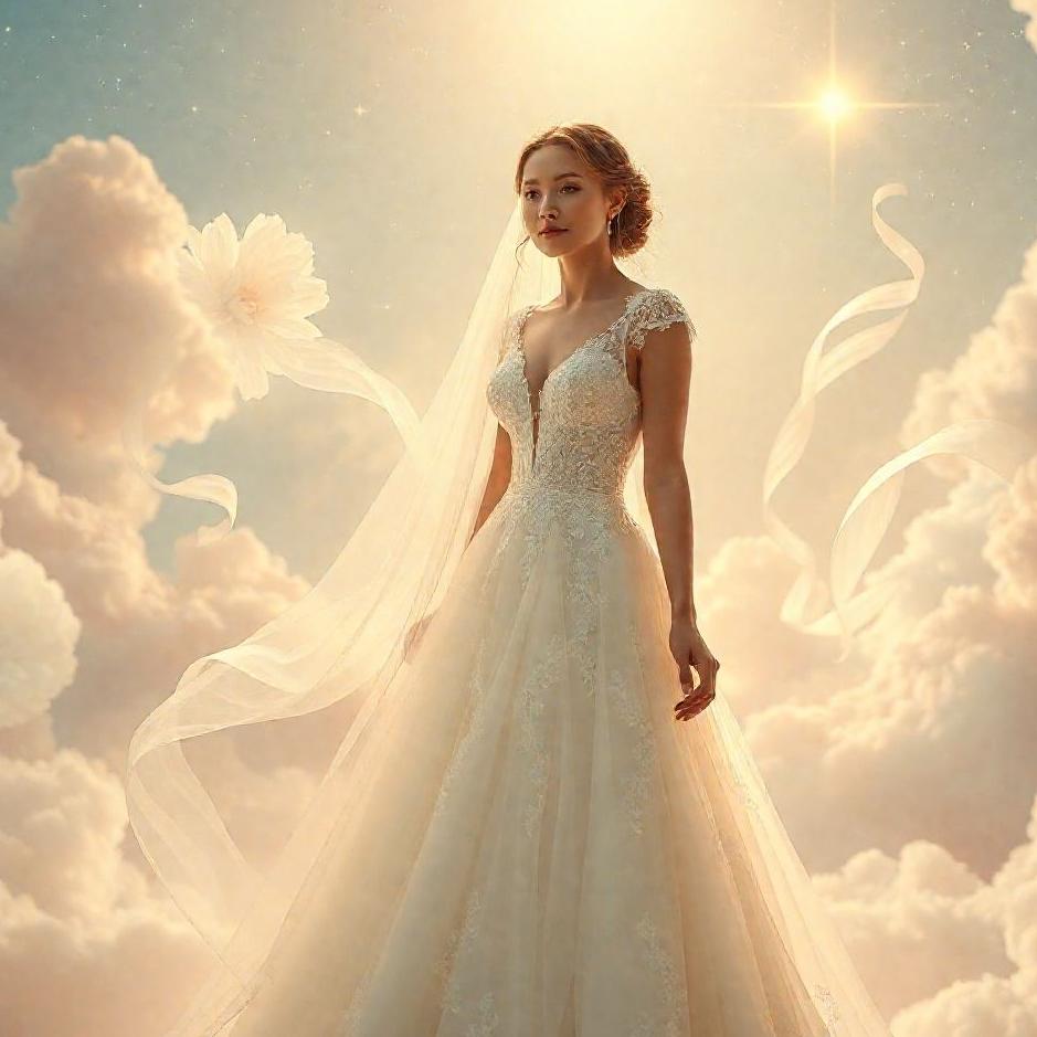 Dream : Getting married wearing a wedding dress in a dream