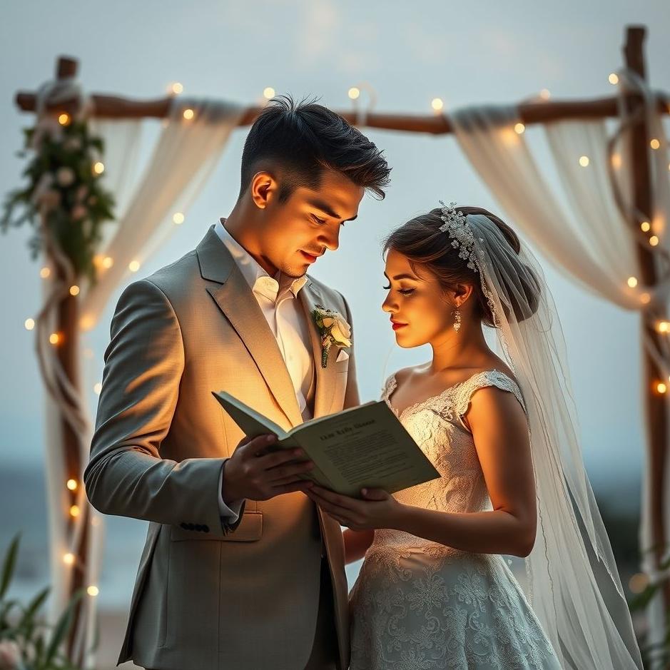 Dream : Getting married while reading in a dream