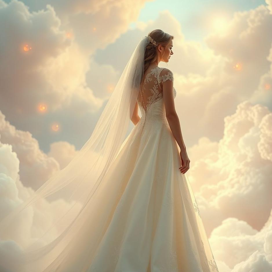 Dream : Getting married while wearing a wedding dress in a dream