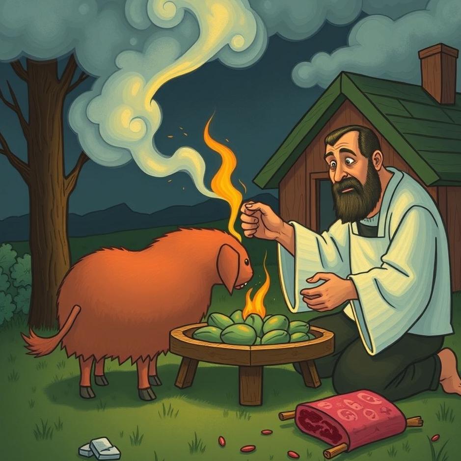 Dream : Getting meat from your neighbor in a dream