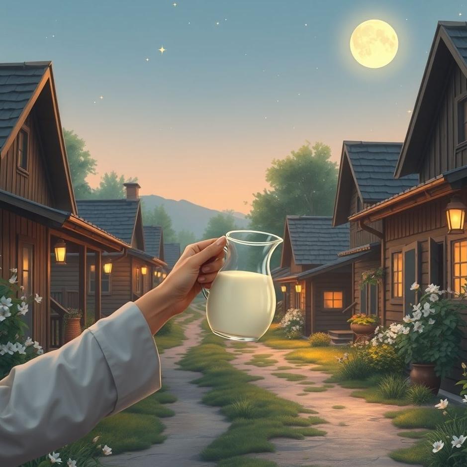 Dream : Getting milk from your neighbor in a dream