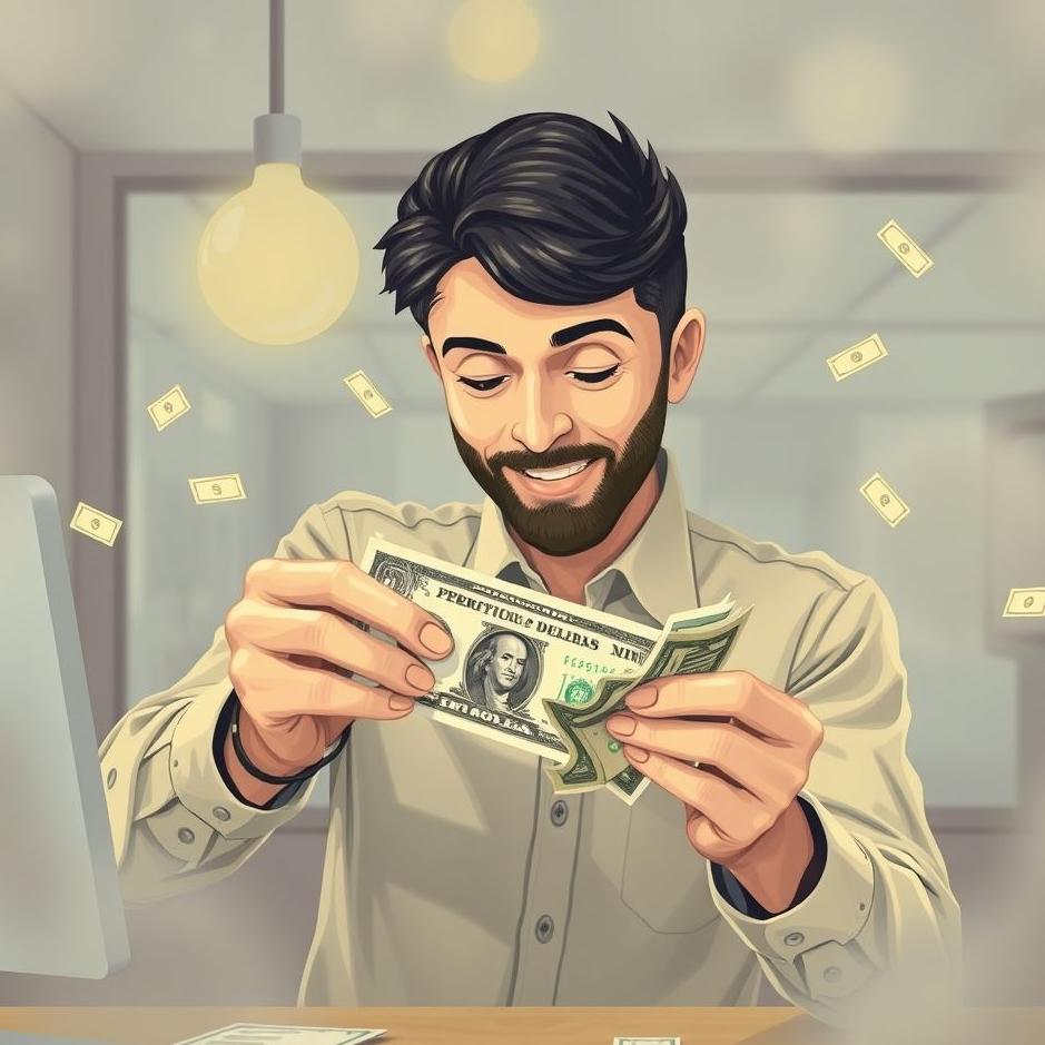 Dream : Getting money from a business owner in a dream