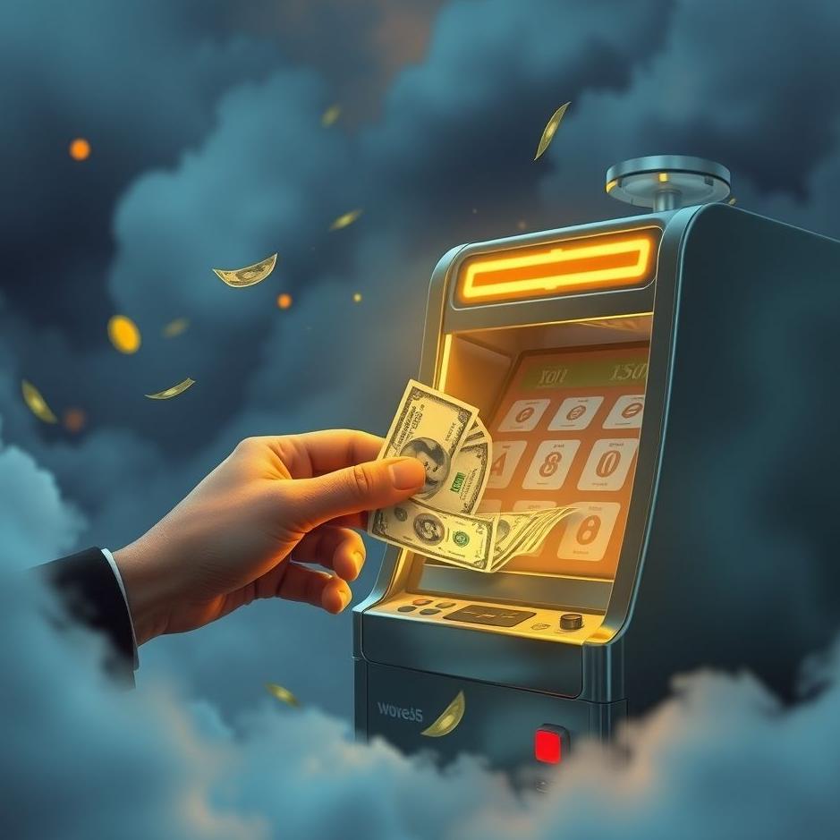 Dream : Getting money from a machine in a dream