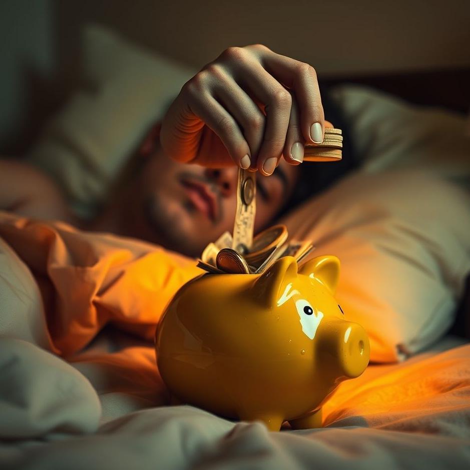 Dream : Getting money from a piggy bank in a dream