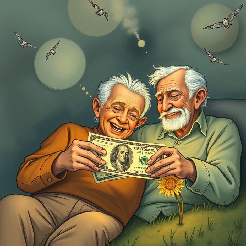 Dream : Getting money from your old friend in a dream