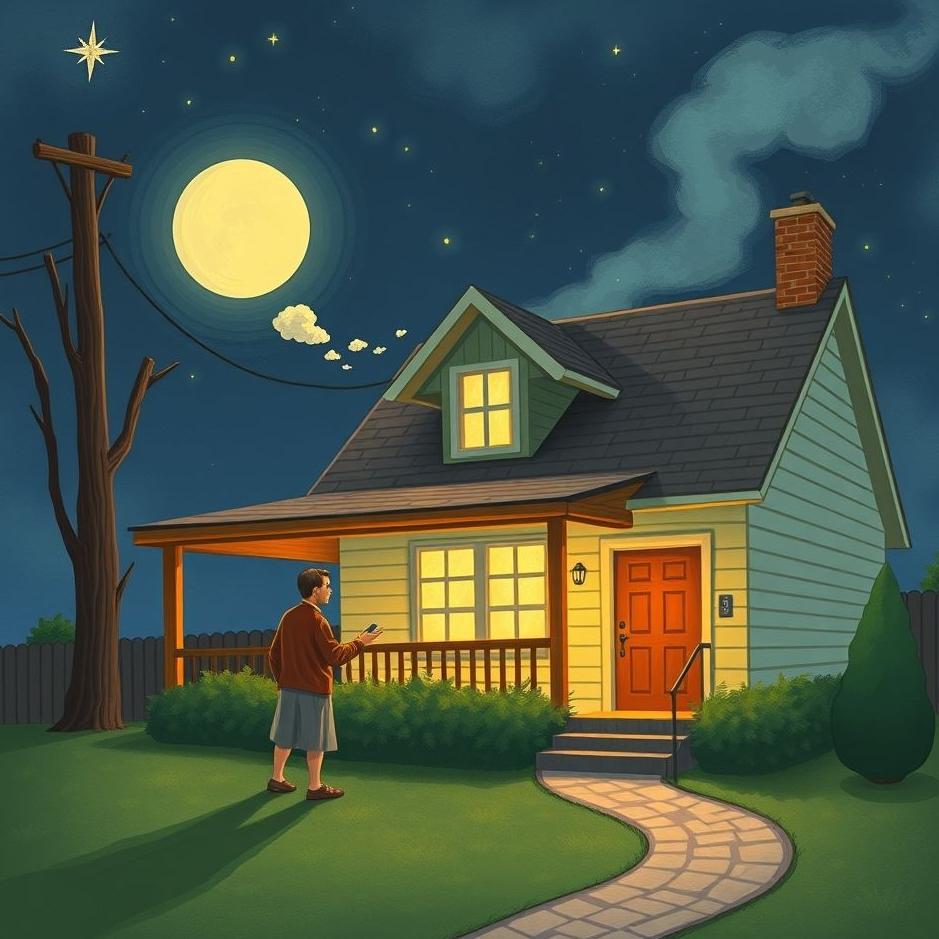 Dream : Getting news from your neighbor in a dream