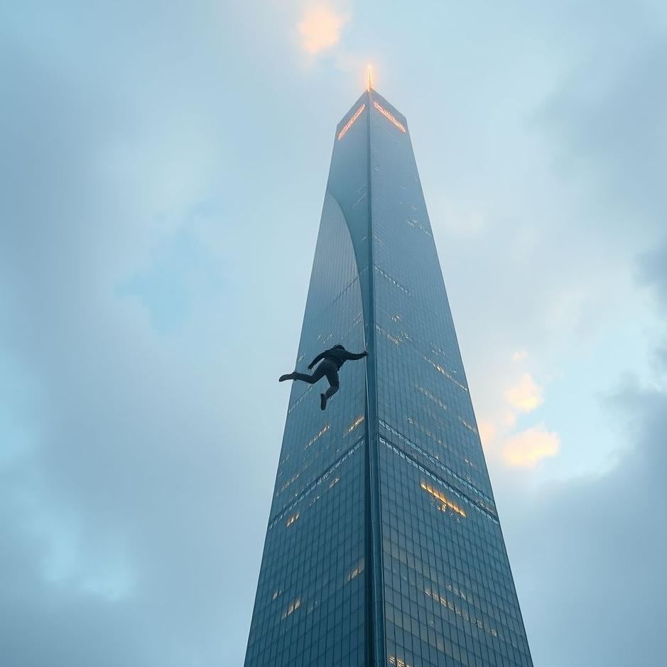 Dream : Getting off a skyscraper in a dream