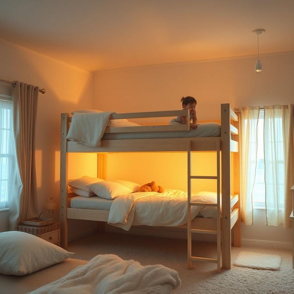 Dream : Getting on a bunk bed in a dream