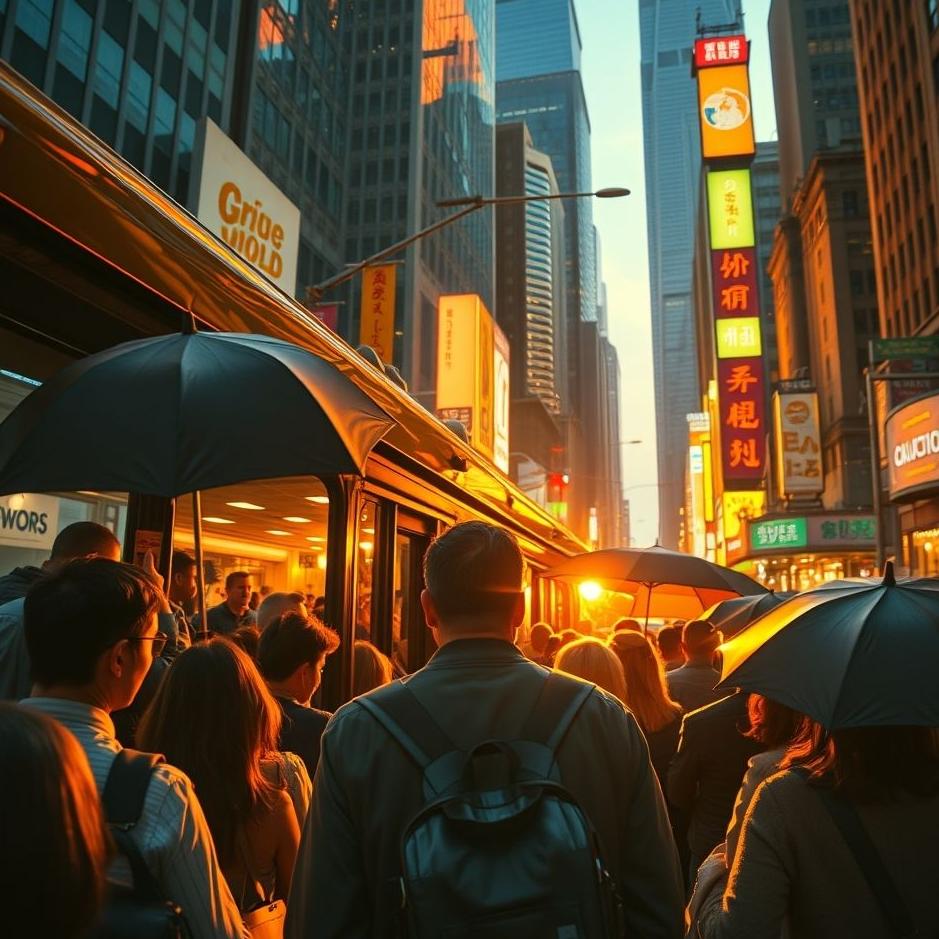 Dream : Getting on a full bus in your dream