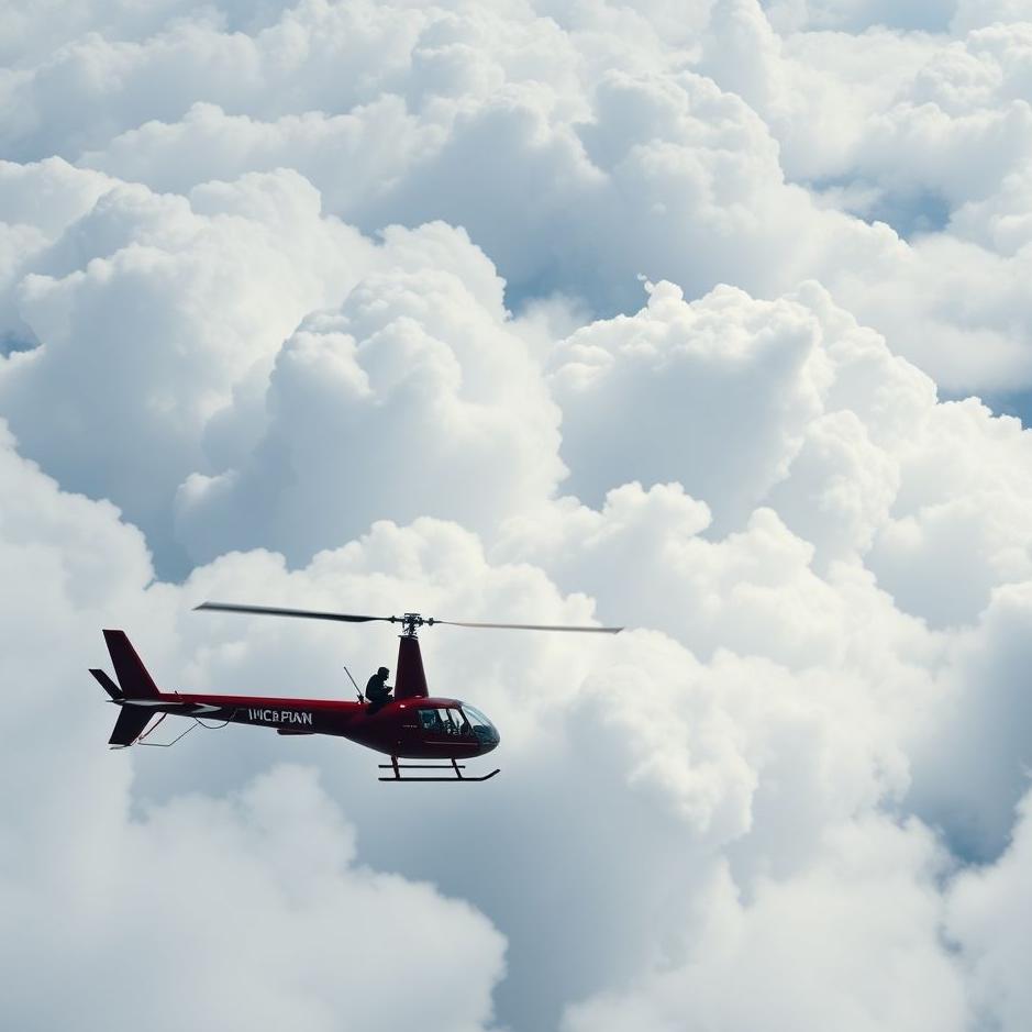 Dream : Getting on a helicopter and flying in a dream