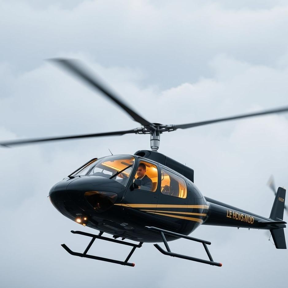 Dream : Getting on a helicopter in your dream