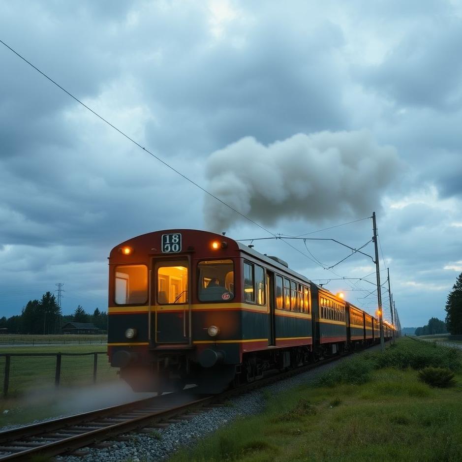 Dream : Getting on a moving train in a dream