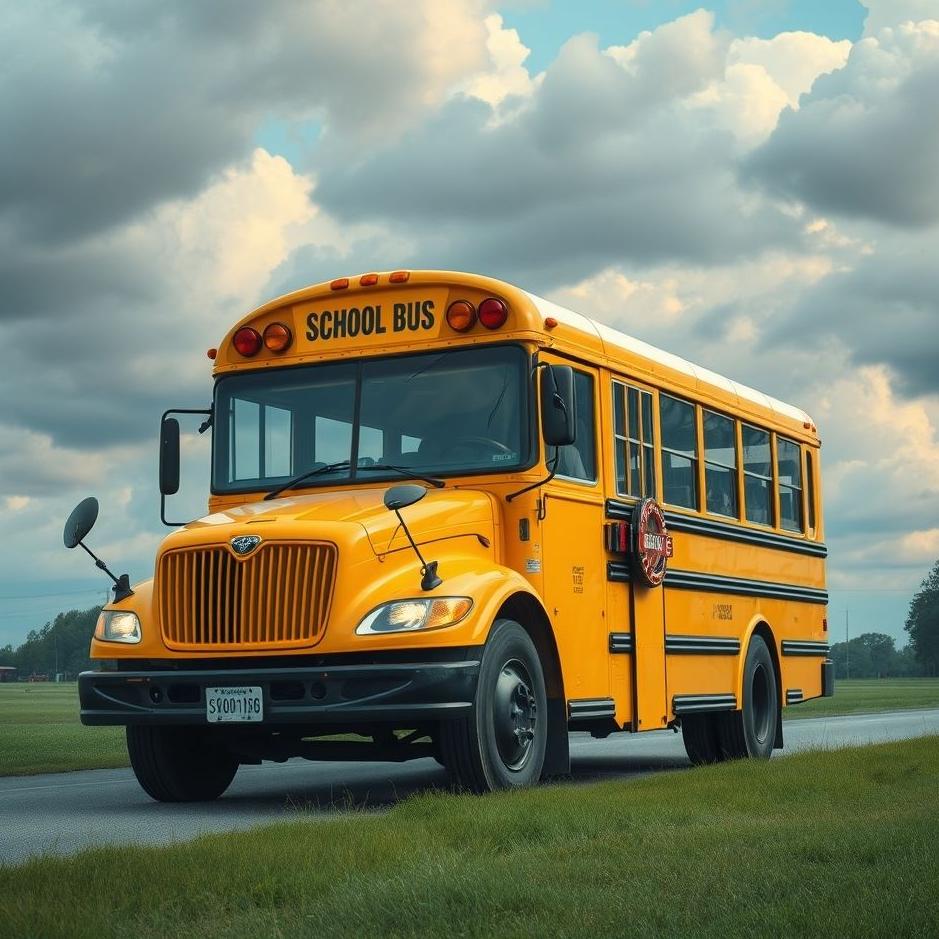 Dream : Getting on a school bus in a dream
