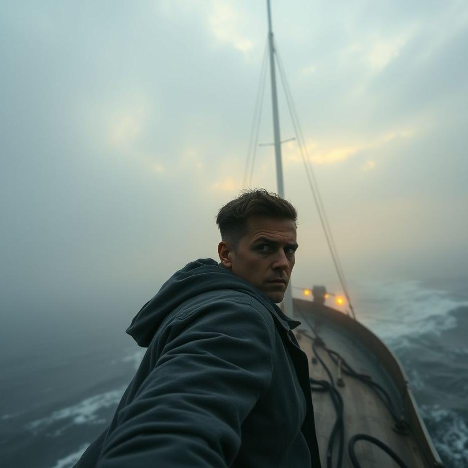 Dream : Getting on a ship and being afraid in a dream