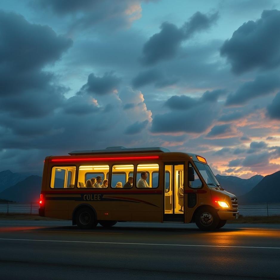 Dream : Getting on a shuttle and going to work in a dream