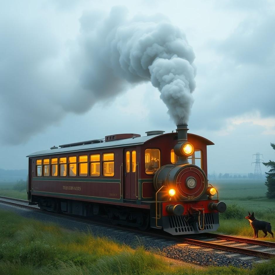 Dream : Getting on a small train in a dream